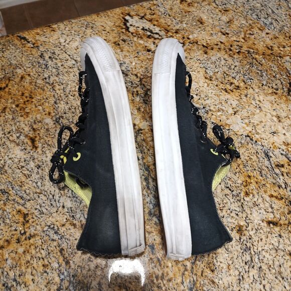 Converse Chuck Taylor II 2 ox Black/Volt/White Unisex 153541C Mens 12 Womens 14 main image 12